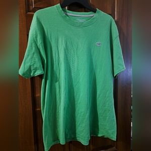 Champion sz LRG green short sleeve tee